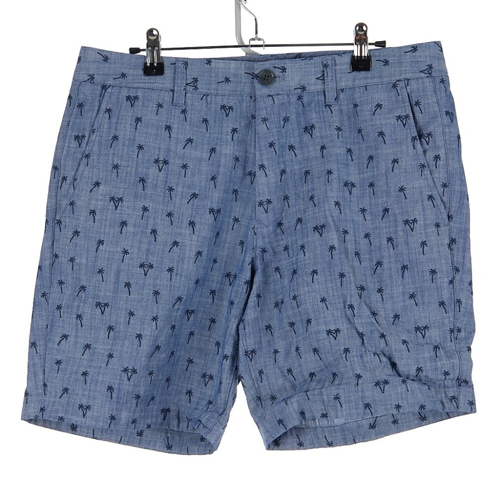 Bonobos Cotton Blend Tropical Palm Tree Golf Shorts Men's 32